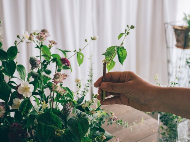 自由に、お部屋に合うアレンジメントをお作りください。_GEO-IKEBANA