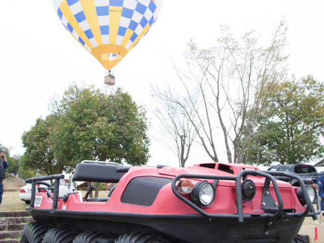 水陸両用車 ARGO体験始まりました!!_HEAT BALLOON物語