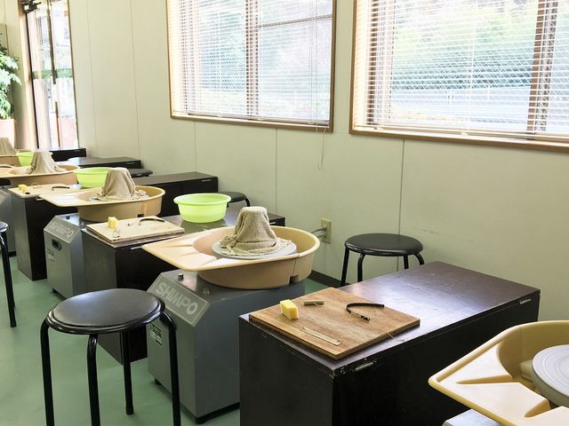 ロクロが常時5台完備☆_ボイス オブ セラミックス