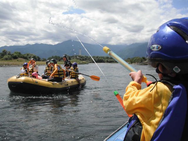 安曇野清流川下り あめんぼう