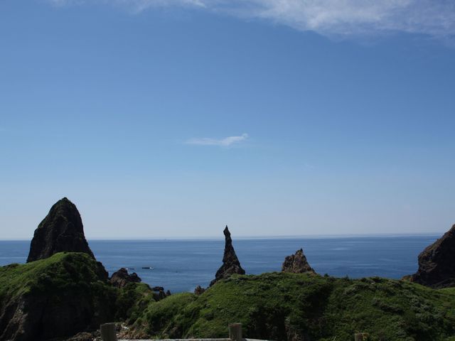 国賀浜駐車場より。別府港よりアシスト付きで40分〜45分程。_西ノ島町観光協会(レンタサイクル)