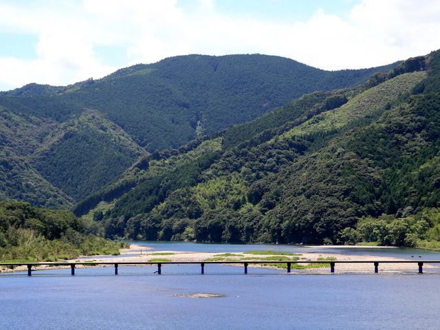 屋台船四万十の碧