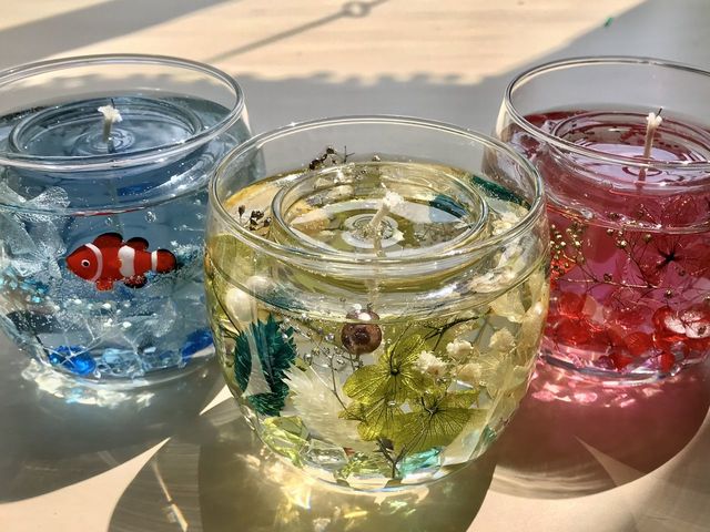 ボタニカルアロマキャンドル作り_体験工房リトルクラフト神戸