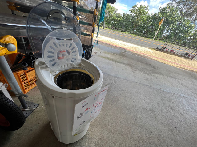 脱水機ございます。_MARINECLUBCREA