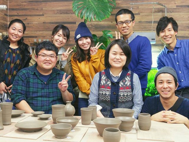 仲間とわいわい!!楽しく陶芸!!_T-ROOMS 西荻陶芸教室