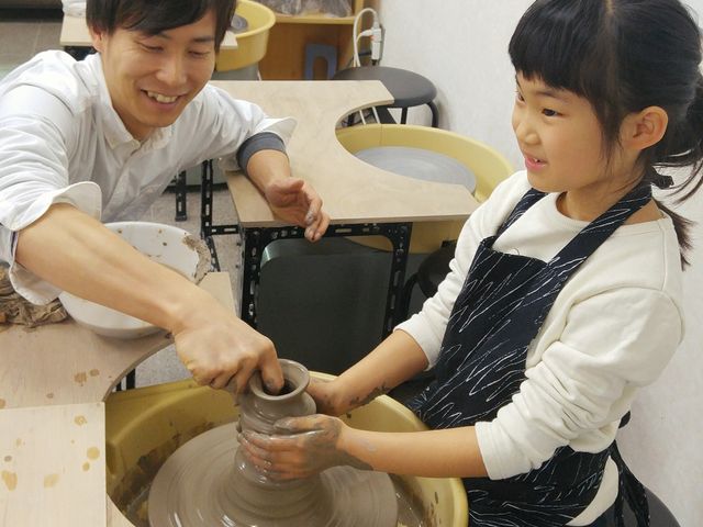 上手にできて、ママもびっくり!_T-ROOMS 西荻陶芸教室