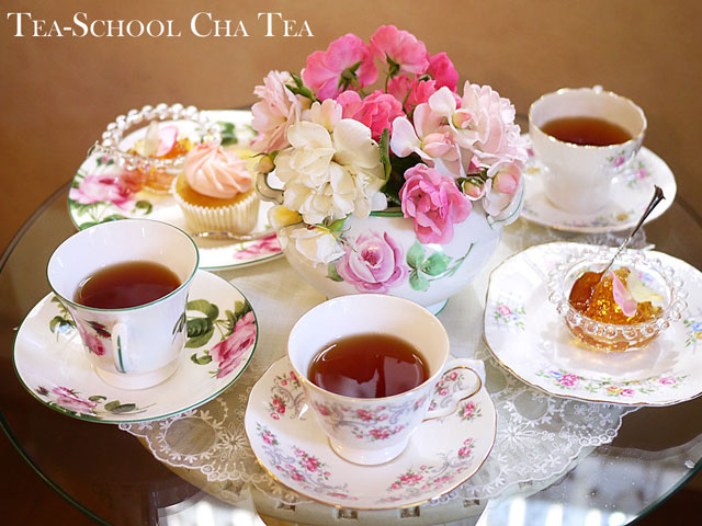お気に入りのティーカップでお茶時間_Cha Tea 紅茶教室