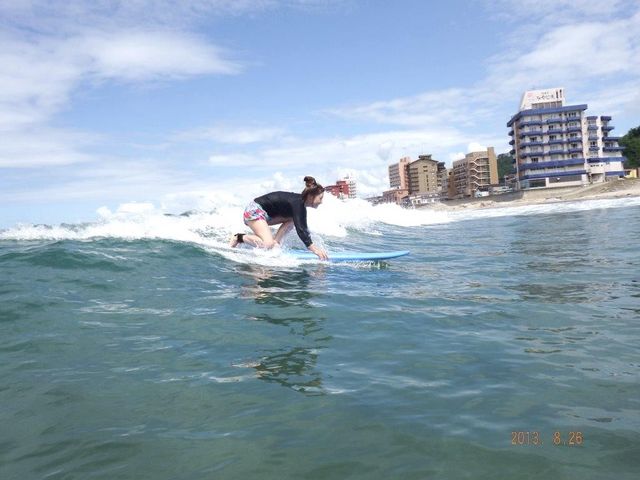 1回目でも波に乗れるよぉ♪_Sea Rover surfcrew (シーローバー サーフクルー)