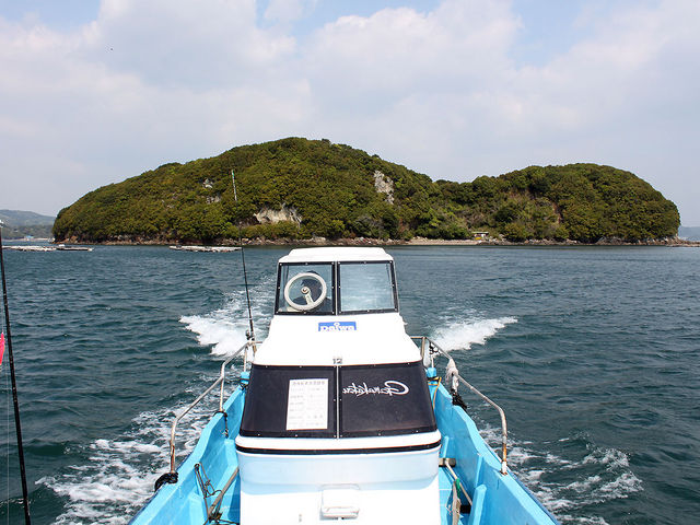 波静かな生浦湾をクルージング _釣り船はっかい