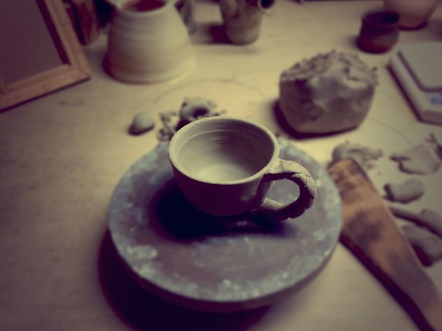 生徒作品(制作直後)_鶴来窯