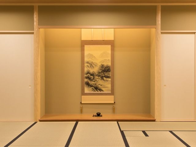 各種体験は、施設1階にある大広間にて、ご体験いただきます。_和空下寺町