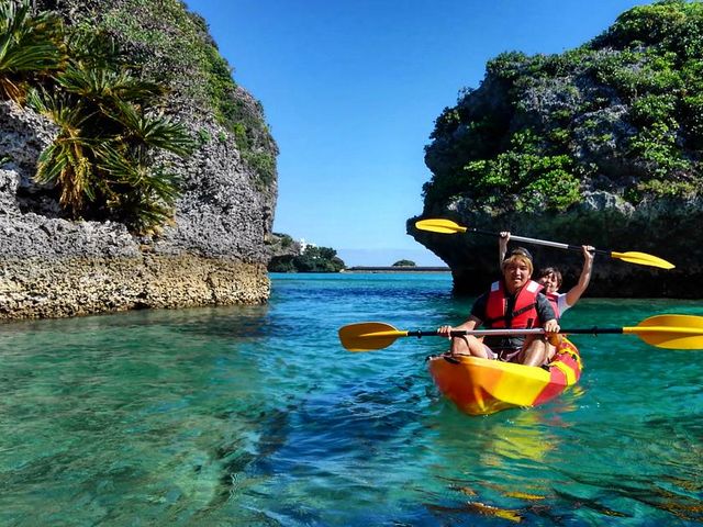 伊計島ツーリング_O kayaks