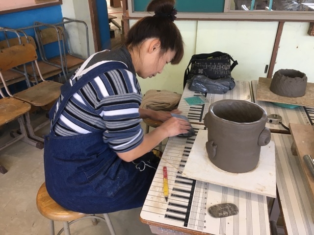 陶芸教室( 味噌甕作り)_次年子窯