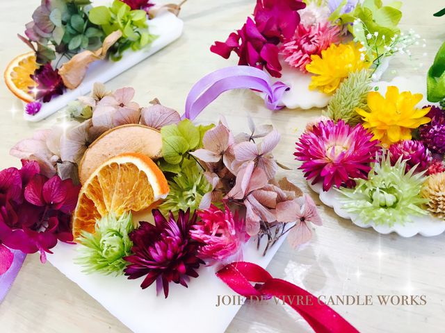 Joie de vivre Candle