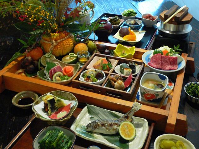 秋のやまなみスタンダード懐石(例)_奥阿蘇の宿やまなみ