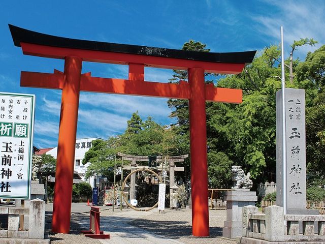 縁結びなどで有名な「玉前神社」も一宮町内_ホテル一宮シーサイドオーツカ