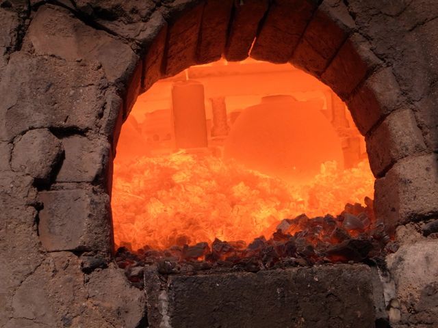 登り窯 火袋_のぼり窯 宗陶苑