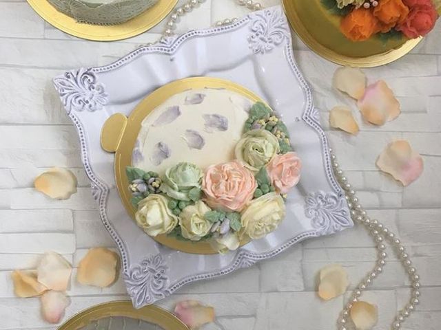 あんフラワーもケーキです♪レッスン受付中です。注文も承っております。_キッチンスタジオ le cadeau