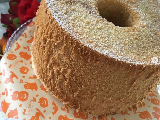 ふわふわしっとりのシフォンケーキもレッスン受付中です☆_キッチンスタジオ le cadeau