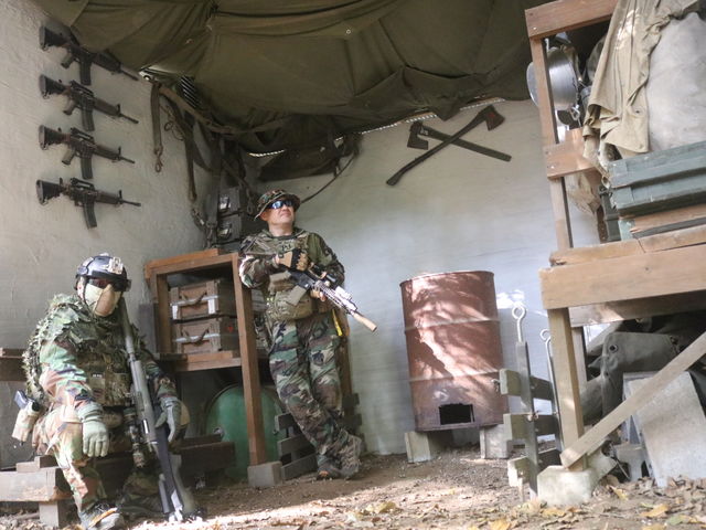 市街地戦エリア1_サバイバルゲームフィールド『yaNex』
