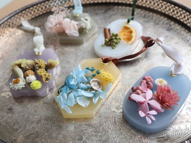作ったキャンドルは季節に合わせたお写真コーナーにて撮影いただけます。
_JCAキャンドルスタジオ東京本校