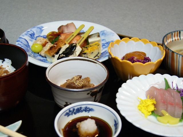 秋の献立_日本料理 行形亭