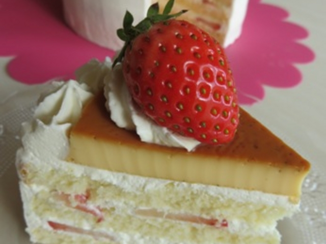 プリンケーキ_お菓子教室 ソレイユ