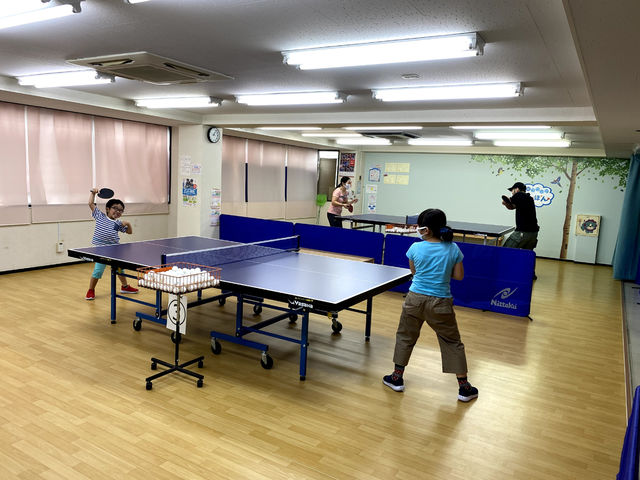 子供連れのご家族様に人気です☆彡_卓球ラウンジぴんぽん