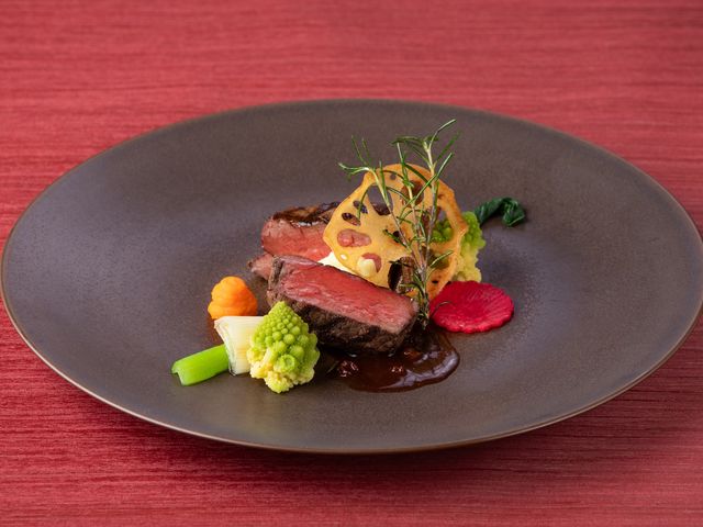 【三が日特別ランチコース】牛フィレ肉のグリル トリュフソース_浅草東武ホテル SEASON'S RESTAURANT 壱之壱