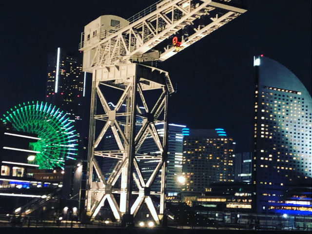 〜海上より眺めるハンマーヘッド〜_〜アンカレッジクルーズ〜 横浜みなとみらい観光船