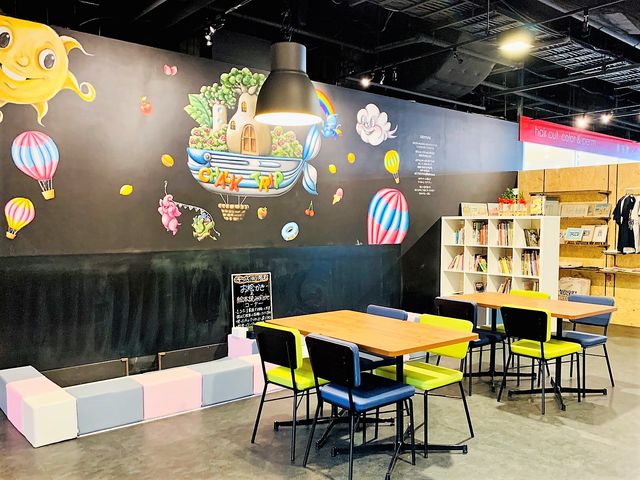 ワークショップ利用カフェ店内@_Chalk Trip CAFE