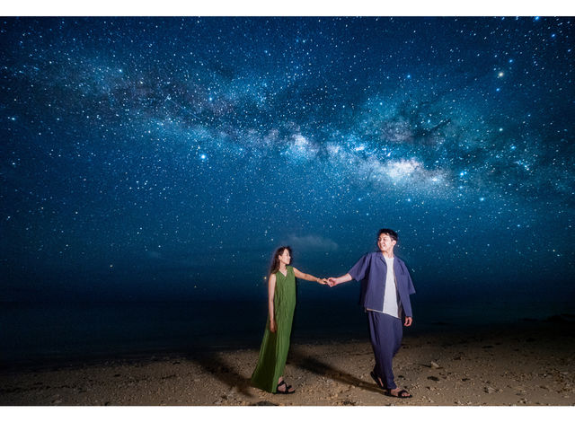 ☆星が輝くビーチで散歩☆_石垣ラブフォト ishigaki_luvphoto