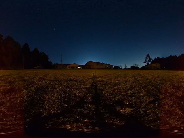 空を遮る建物がないため、空気が澄んでいる時は星がよく見えます。_ゆめパーク牧野