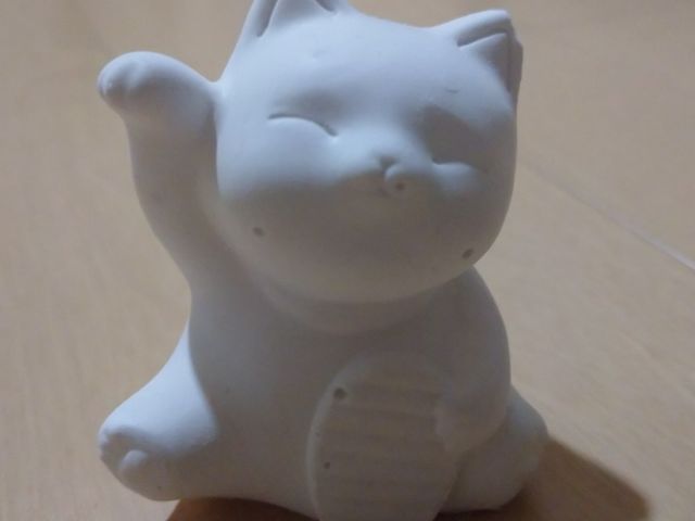招き猫原型_猫飯屋にゃ庵