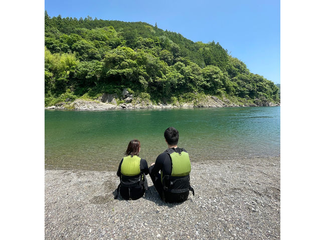 2人の仲を深めますー_仁淀川SUP★UP