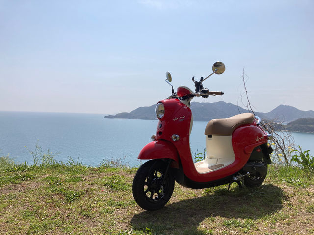 勾配が激しすぎてバイクでしか辿り着けない。そんな景色がしまなみにはあります。_島ライダー