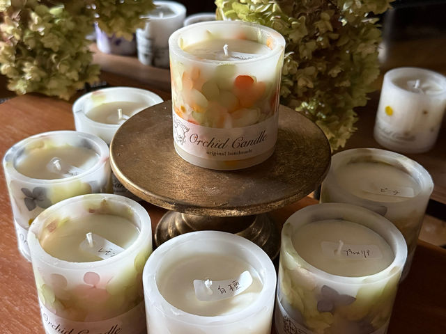 オーガニックな商品取り揃えています。_orchid.candle