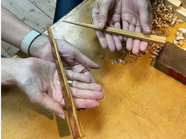大阪城へのコンサート遠征でうちにも来て下さいましたー!_木工教室 BASE-FURNITURE