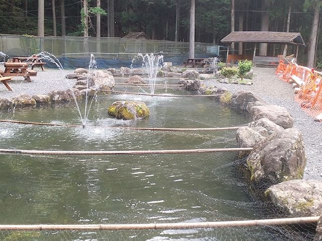 釣り堀
_やまめの里みつの