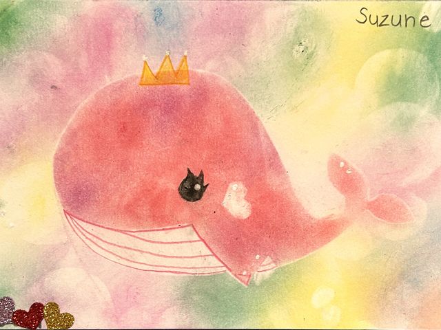 体験5歳児_Tommy'sパステルアート