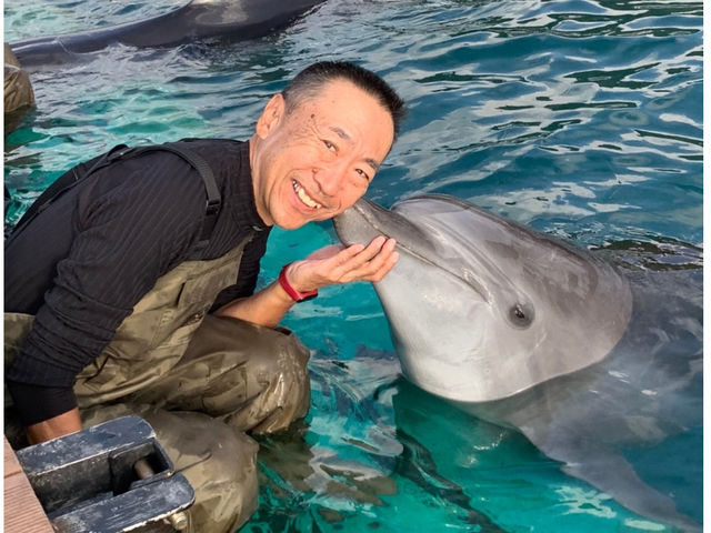仲良し写真もパシャリ!_ドルフィンベェイス