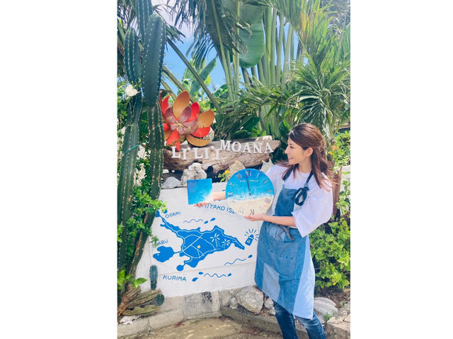 人気のスクエアパネルと時計です★_Ii’li’i.Moana
