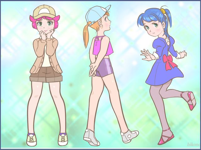 当教室の主催で講師の作品です。_デジタルイラスト漫画教室