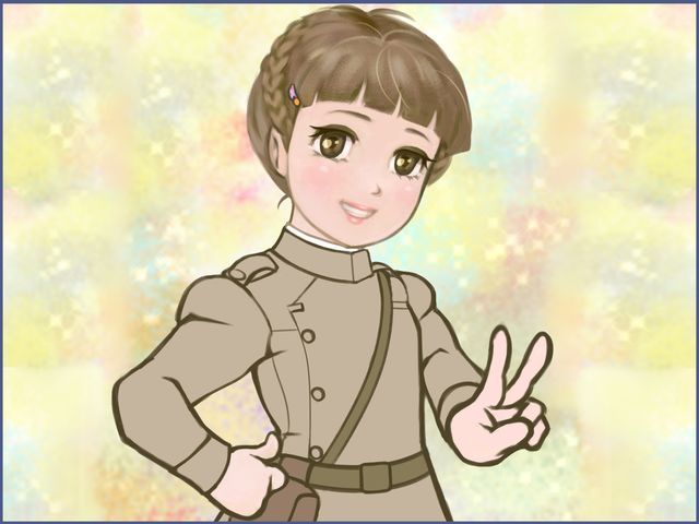 パステル使用。柔らかい感じを表現。_デジタルイラスト漫画教室