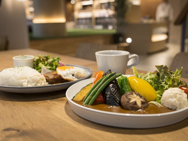芦別温泉おふろcafe星遊館 空のカフェ