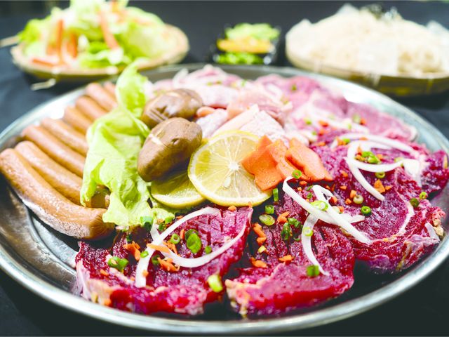 満腹BBQ!_津堅島 民宿 神谷荘