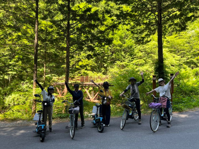 阿寺渓谷をE-BIKE で!_阿寺ブルー