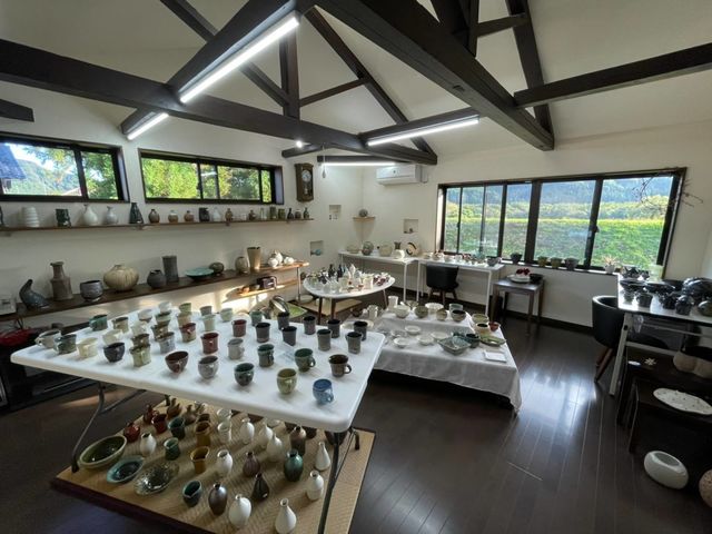 2階展示販売室です。_工房あららぎ