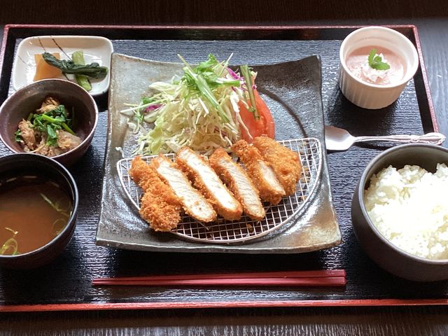 ロースかつ定食_どんぐりの里いなぶ 稲武温泉どんぐりの湯