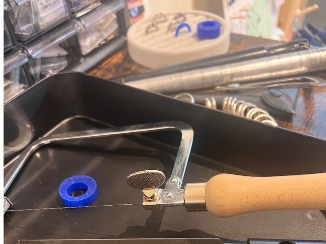 糸鋸,リーマーなどの工具はおひとりにひとつずつご用意しています。_MilleReve